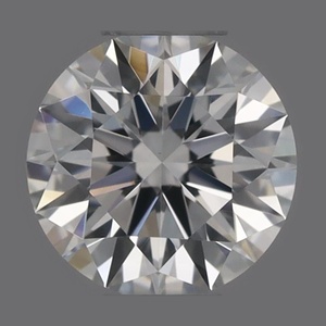Round diamond — real photo