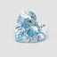1.07 Ct. Fancy Vivid  Blue Heart Lab Grown Diamond