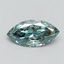 1.05 Ct. Fancy Vivid Green Marquise Lab Grown Diamond