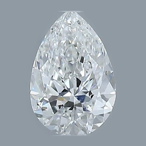 Pear diamond — real photo