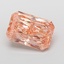 7.09 Ct. Fancy Vivid Pink Radiant Lab Grown Diamond