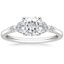 Platinum Verbena Diamond Ring, smalltop view