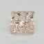 0.76 Ct. Fancy Intense Pink Princess Lab Grown Diamond