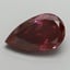 5.08 Ct. Fancy Vivid Red Pear Lab Grown Diamond