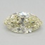 0.43 Ct. Fancy Light Yellow Marquise Lab Grown Diamond