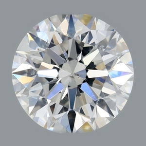 Round diamond — real photo
