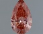 0.60 Ct. Fancy Vivid Pink Pear Lab Grown Diamond