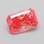 1.54 Ct. Fancy Vivid Pink Radiant Lab Grown Diamond
