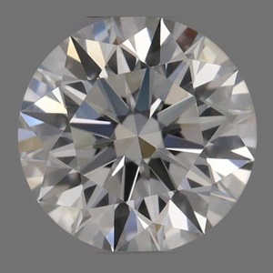 Round diamond — real photo