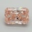 3.09 Ct. Fancy Intense Pink Radiant Lab Grown Diamond