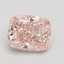 1.63 Ct. Fancy Intense Pink Cushion Lab Grown Diamond