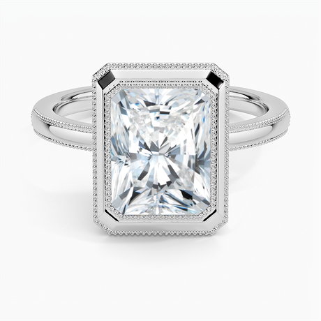 Platinum Blair Bezel Ring