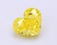 1.52 Ct. Fancy Vivid  Yellow Heart Lab Grown Diamond