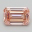 3.30 Ct. Fancy Intense  Pink Emerald Lab Grown Diamond