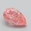 1.00 Ct. Fancy Vivid Pink Pear Lab Grown Diamond