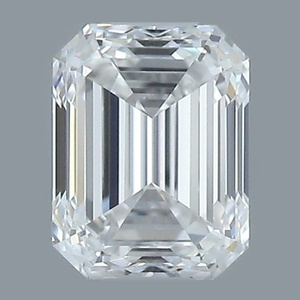Emerald diamond — real photo