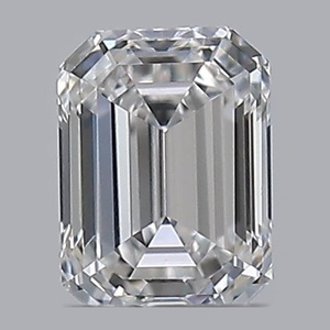 Emerald diamond — real photo