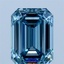 2.00 Ct. Fancy Vivid Blue Emerald Lab Grown Diamond