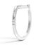 Custom Astra Contour Diamond Ring, smallside view