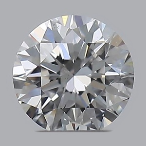 Round diamond — real photo