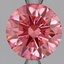 2.07 Ct. Fancy Vivid Pink Round Lab Grown Diamond