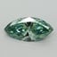 1.5 Ct. Fancy Vivid Pacific Green Marquise Lab Grown Diamond
