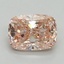 3.16 Ct. Fancy Intense Pink Cushion Lab Grown Diamond
