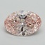 9.52 Ct. Fancy Intense Pink Oval Lab Grown Diamond
