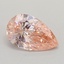 0.49 Ct. Fancy Intense  Pink Pear Lab Grown Diamond