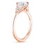 14K Rose Gold Luxe Melody Diamond Ring (1/5 ct. tw.), smallside view