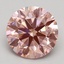 3.00 Ct. Fancy Intense Pink Round Lab Grown Diamond