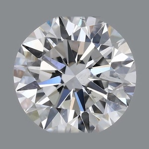 Round diamond — real photo