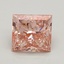 3.04 Ct. Fancy Intense Pink Princess Lab Grown Diamond