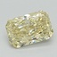 1.24 Ct. Fancy Intense  Yellow Radiant Lab Grown Diamond