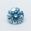 1.29 Ct. Fancy Vivid Blue Round Lab Grown Diamond