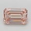 3.22 Ct. Fancy Intense  Pink Emerald Lab Grown Diamond