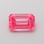 1.53 Ct. Fancy Vivid  Pink Emerald Lab Grown Diamond