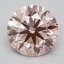 2.53 Ct. Fancy Intense Pink Round Lab Grown Diamond