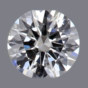 Round diamond — real photo