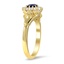 The Nanice Ring, smalltop view on a hand