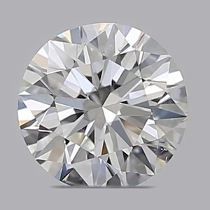Round diamond — real photo