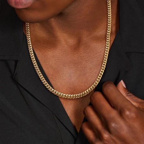 Dani Lightweight Cuban Link Chain Necklace