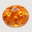 6.8x5.6mm Unheated Orange  Oval  Spessartine Garnet