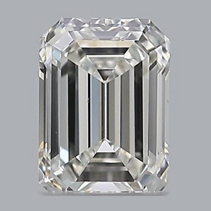 Emerald diamond — real photo