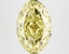 4.52 Ct. Fancy Vivid Yellow Oval Lab Grown Diamond