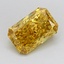 2.76 Ct. Fancy Vivid Yellow Radiant Lab Grown Diamond