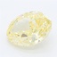 2.64 Ct. Fancy Intense Yellow Oval Lab Grown Diamond