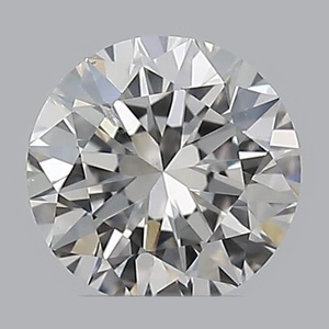 Round diamond — real photo
