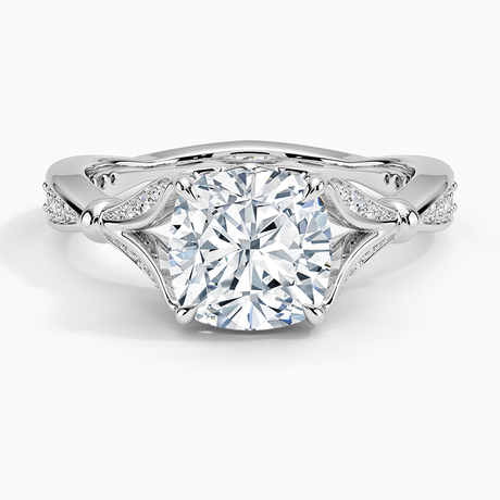 18K White Gold Zinnia Diamond Ring (1/3 ct. tw.)