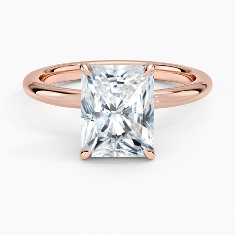 14K Rose Gold Manon Solitaire Ring
